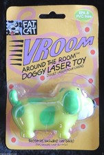Laser Light Pet Exercise Chase Interactive Cat/Dog Toy Fat Cat w/ Batteries Nip