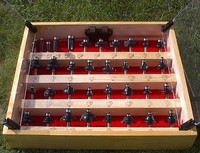 35 HM Fräser Schaft 8 mm Holzschrank Oberfräser Nutfräser Bündigfräser Radien