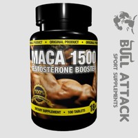 100 Tabletten MACA-1500 - Natural Testosterone & Hormone Booster Potenz Muskel