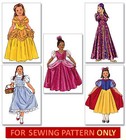 SEWING PATTERN! MAKE COSTUME~DISNEY PRINCESS~DOROTHY~BELLE! CHILD~GIRL SIZE 2~14