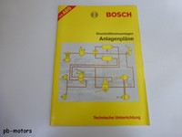 Bosch Technische Unterrichtung Druckluftbremsanlagen Anlagenpläne mit ABS
