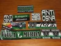 10 Aufkleber Ultras Hannover 96 Stickers Adesivi #199