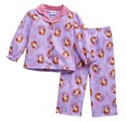 NWT Disney Sofia The First Girl's Purple Button Pant Sleepwear Pajamas Set 4T