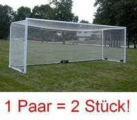2x Tornetz Fußball Fußballtornetz Tor Netz 3 Größen Auswahl 3,0m 5,5m 7,5m