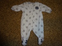 Baby Boys Newborn Carter's  Sleeper “Daddy's Allstar” Gently Used