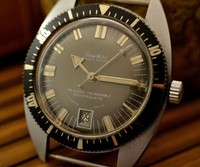 RARE MEN'S RESCIF WATCH VINTAGE DIVER/SUB UHR MONTRE PLONGEE' SUBMARINE BEZEL