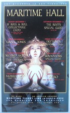 Deftones Roots Grace Jones Concert Poster 1996 Maritime Hall Sf, Original Mh#25