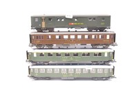 Roco 4x Personenwagen SBB CFF EP 4 KKK NEUW IK297 1291