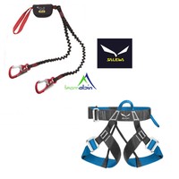 Klettersteigset Salewa Premium Attac + Salewa Via Ferrata Evo Gurt