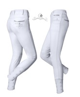 Fair Play Damen Reithose Jill weiß Comfistick Silikonbesatz Turnierhose NEU