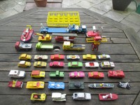 KONVOLUT SIKU V-Serie MATCHBOX GAMA vintage 70er "Autos LKW Einsatzfahrzeuge"