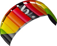 HQ Lenkdrachen Lenkmatte Drachen Symphony Pro 1.8 Rainbow Kite