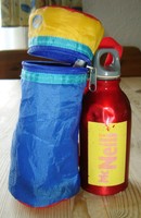 ☆ Coole Trinkflasche von SIGG m. Isolier-Schutzbeutel ☆ Rot ☆ Mc Neill ☆