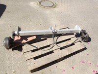 PKW Anhänger Achse Nieper GFA1580 1500 kg Bremse und Bremszüge neu