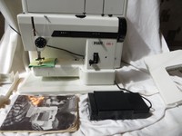 Nähmaschine Pfaff Stretch 95 Profi Jeans Leder mit Pedal + Koffer Funktion 