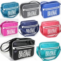 NEW YORK"☆(NEU)ORIGINAL Tasche SCHULTASCHE UMHÄNGETASCHE SPORTTASCHE☆Amerika☆USA