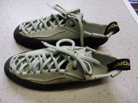  Kletterschuh La-sportiva Damen Mythos grau Leder Größe 38