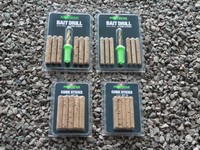 Korda Bait Drill Boiliebohrer Kork Sticks 6mm oder 8mm Karpfenzubehör 