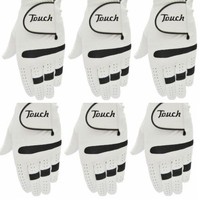 6 x Touch Allwetter Herren Linke Hand Golfhandschuhe Für Rechtshänder Golfer