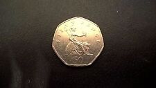 1997 Britannia 50p England Uk Good Condition Collectable Genuine Coin.