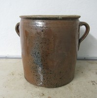 alter Steinguttopf Gurkentopf Steingut Topf