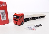 Herpa MAN TGA XLX Teletrailer-Sattelzug  1/87