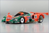 Kyosho MAZDA 787B No 55 Mini Z Karo lackiert 1:28 MR-03  Slotcar u. Autorennbahn
