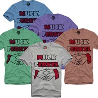 E1Syndicate "MUCK FERKEL" T-Shirt EU Nato Fuck Angela Merkel A322