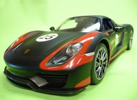 RC Modell Porsche 918 Spyder mit LICHT Länge 33cm "Ferngesteuert 27MHz"   404581