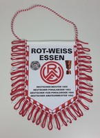 Autowimpel Rot Weiss Essen / Ruhrpott / Hafenstraße / RWE / Regionalliga