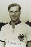 Fritz Herkenrath  DFB  1954 - 1958  21 Spiele   Foto original signiert - 253287