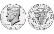 2014-P 50C Silver 50th Anniversary Set Dc (Proof) Kennedy Half Dollar Low Mint