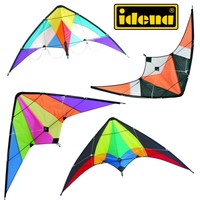 Idena - Lenkdrachen Kinder Drachen Sport Sportkite Sportlenkdrache Klassik Bunt