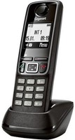 Siemens Gigaset A420H Mobilteil mit Ladeschale.