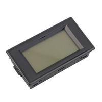 Blue 80-250V LCD Digital Frequency Panel Meter Ammeter Gauge 10-199.9Hz N4