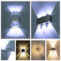 2W 3W 6W 18W LED Wandlampe Wandleuchte Deckenleuchte Flurlampe Effektlampe DHL