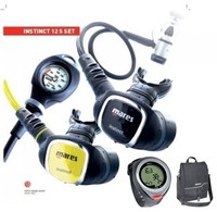 Mares Instinct 12S + Instinct Octopus + Finimeter + Puck Pro Tauchcomputer Set