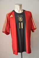2008 Deutschland Trikot #11 Klose Gr. XL Adidas WM DFB Away Germany EM rot gold