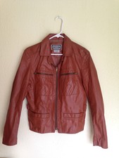vintage leather jacket size 40 Size S Chess King