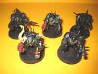 Warhammer 40k - Chaos Space Marines - 5x Terminators - Terminatoren