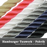 PP-Multifil Tauwerk, 14mm bis 30mm ø, Festmacher Tauwerk, Seil - Meterware 