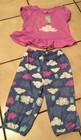 JUST ONE YOU BY CARTER'S PAJAMA MULTI-COLOR TWO PIECE SET SIZE 18 MONTHS