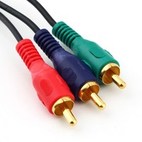 HDMI Stecker auf 3 RCA Audio Video AV Konvert Adapter Kabel für HDTV 1080P BP