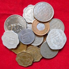 Republic/British India Mix Lot 25 Diffirent Mint & Years Other Coins (A689)