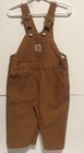 Carhartt Toddler Boys Overalls Size 24 Months NWT