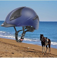 UVEX Exxential blau, alle Größen, Reithelm Uvex Exxential, Reitkappe Uvex 