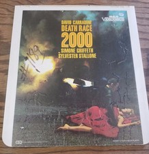Death Race 2000 CED RCA VideoDisc cult horror Selectavision