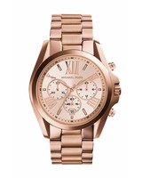 Michael Kors Damen Bradshaw Rotgold Farbe Chronograph Designer Armbanduhr MK5503