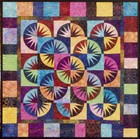 Island Sunrise Quilt Foundation Paper Piecing Pattern by Judy Niemeyer