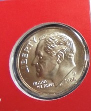 New listing
2008 d Uncirculated. Roosevelt Dimes From Mint Set